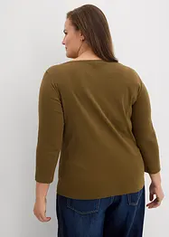 Maxi maglia in puro cotone biologico, bonprix