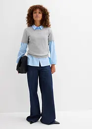 Maglione a maniche corte, bonprix