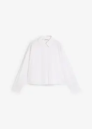 Camicia oversize in misto cotone e seta, bonprix