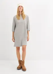 Abito svasato in felpa, bonprix