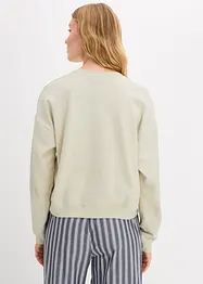 Felpa oversize in puro cotone biologico, bonprix
