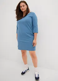 Abito in puro cotone biologico elasticizzato, bonprix
