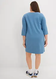 Abito in puro cotone biologico elasticizzato, bonprix