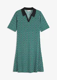 Abito midi con colletto stile polo, bonprix