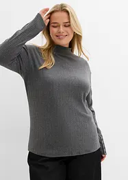 Maglia a maniche lunghe a coste, bonprix