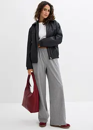 Pantaloni con elastico in vita e gambe larghe, bonprix