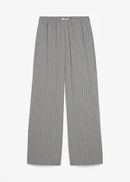 Pantaloni con elastico in vita e gambe larghe, bonprix