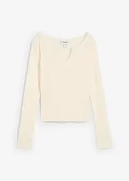 Maglia a costine con puro cotone biologico, bonprix