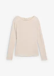 Maglia a maniche lunghe con scollo a barca, bonprix