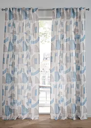 Tenda effetto seta con stampa (pacco da1), bonprix