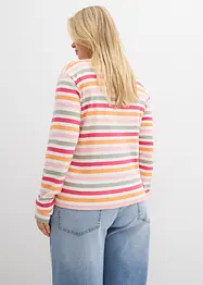 Maglia a maniche lunghe in puro cotone, bonprix
