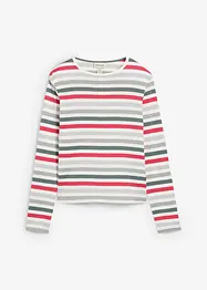 Maglia a maniche lunghe in puro cotone, bonprix