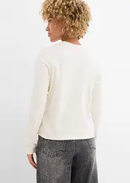 Maglia a maniche lunghe in puro cotone, bonprix