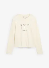 Maglia a maniche lunghe in puro cotone, bonprix