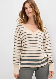 Maglione in misto cotone, bonprix