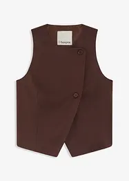 Gilet con abbottonatura asimmetrica, bonprix