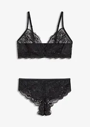 Reggiseno bustier e brasiliana ouvert (set 2 pezzi), bonprix