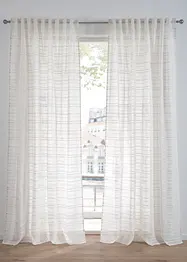 Tenda trasparente a righe (pacco da 1), bonprix