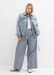 Pantaloni a palazzo in puro cotone, bonprix