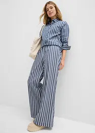 Pantaloni a palazzo in puro cotone, bonprix