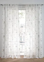 Tenda trasparente in fantasia floreale (pacco da 1), bonprix
