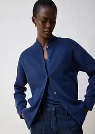 Cardigan oversize con lana merinos, bonprix