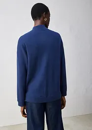 Cardigan oversize in misto seta, bonprix