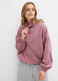 Felpa oversize in cotone biologico, bonprix