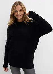 Maglione oversize in filato morbido, bonprix