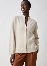 Cardigan oversize con lana merino, bonprix