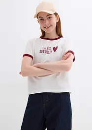 T-shirt in puro cotone biologico, bonprix