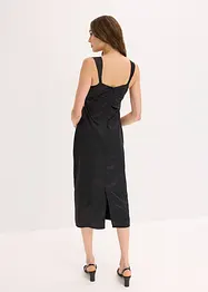 Abito lungo in satin fluente, bonprix