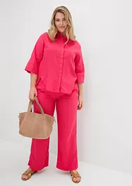 Camicia in misto lino fresco, bonprix