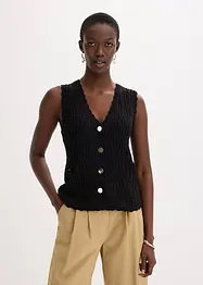 Gilet traforato, bonprix