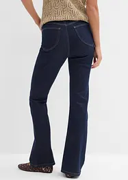 Jeans bootcut, vita alta, bonprix