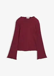 Maglia a costine in puro cotone, bonprix