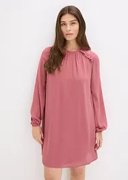 Miniabito in chiffon con ruches, bonprix