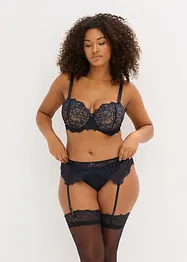 Reggiseno a balconcino in pizzo cigliato delicato, bonprix