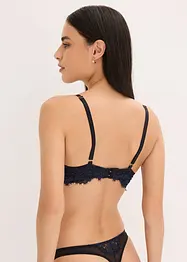 Reggiseno a balconcino in pizzo cigliato delicato, bonprix