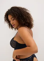 Reggiseno a balconcino in pizzo cigliato delicato, bonprix