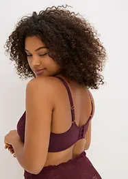 Reggiseno minimizer con pizzo delicato, bonprix