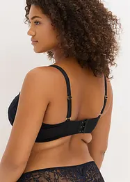Reggiseno con coppe preformate in pizzo cigliato delicato, bonprix