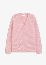 Cardigan in filato grosso di misto lana, bonprix