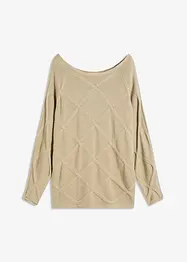 Maglione a trecce, bonprix