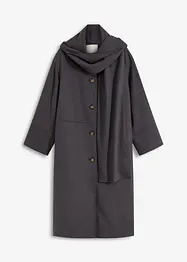 Cappotto oversize in morbido misto viscosa, bonprix