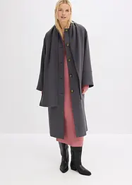 Cappotto oversize in morbido misto viscosa, bonprix