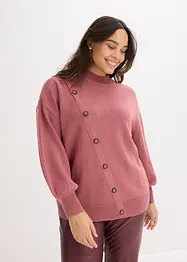 Maglione con bottoni, bonprix
