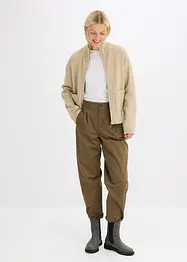 Cardigan con cerniera, bonprix