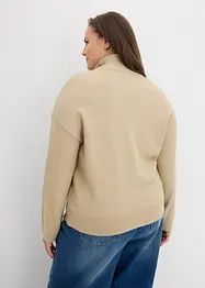 Cardigan con cerniera, bonprix