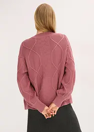 Cardigan a trecce, bonprix